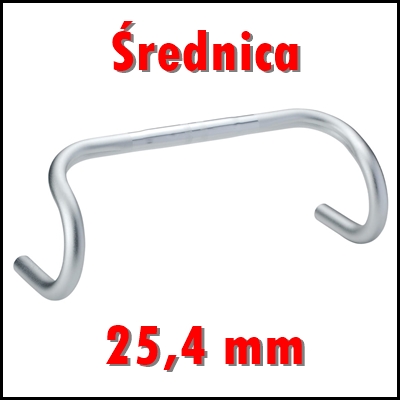 Kierownice 25, 4 mm